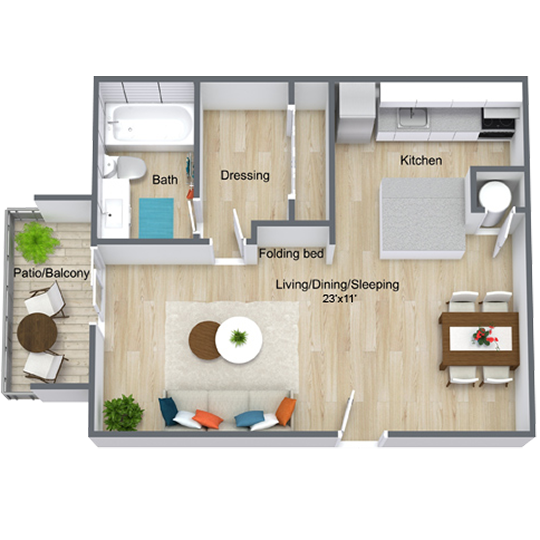 Delta Floor Plan